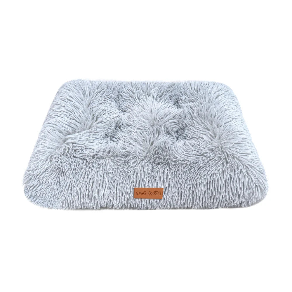 Washable Plush Pet Crate Bed