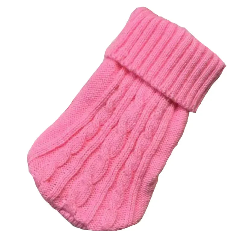 Winter Clothes Knitted Pet Clothes